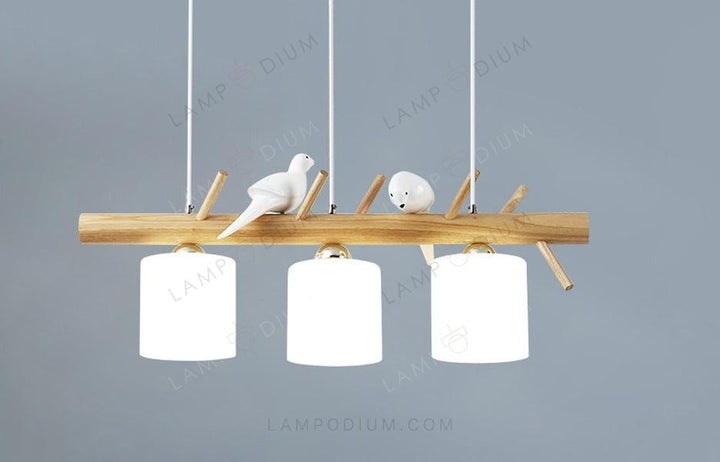 Chandelier BIRD BRANCIO