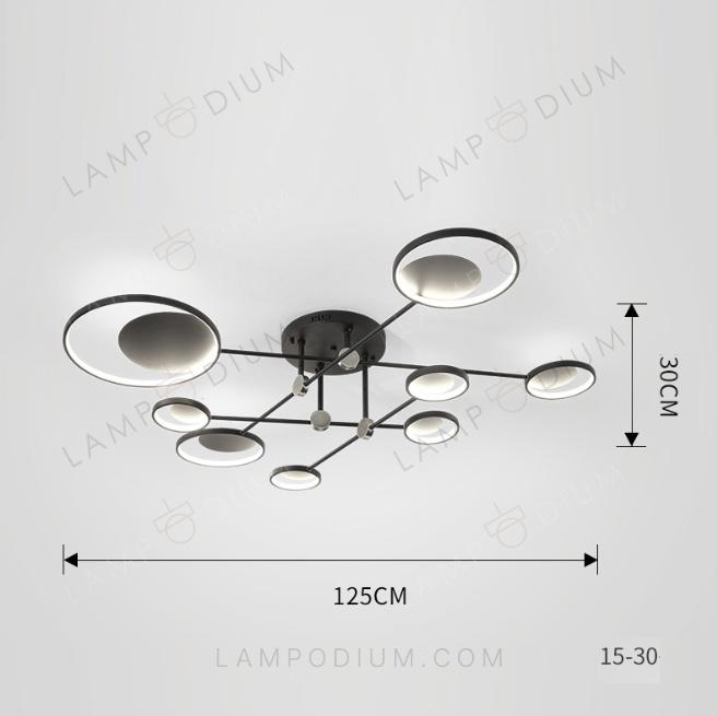 Ceiling light SMART ANELLI 6