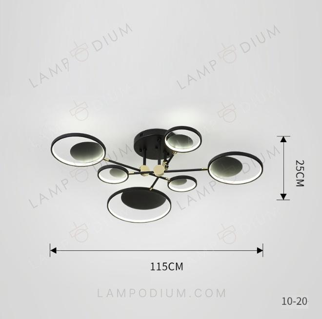 Ceiling light SMART ANELLI 6