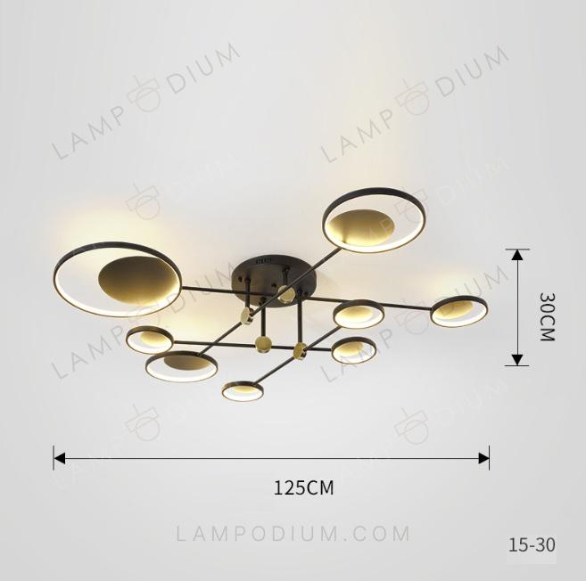 Ceiling light SMART ANELLI 6