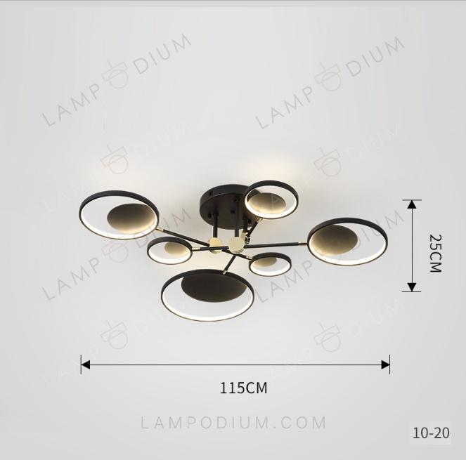 Ceiling light SMART ANELLI 6