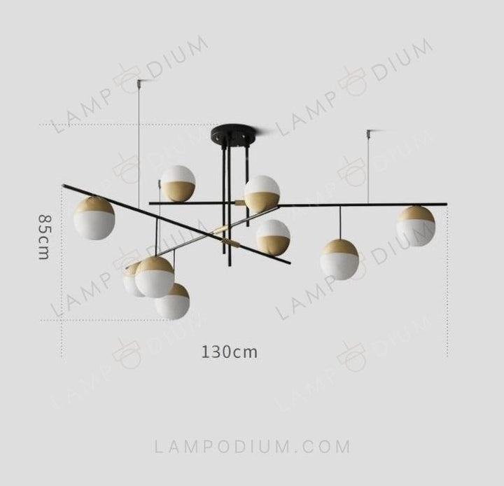 Chandelier TECHNUM TRIPLO 3