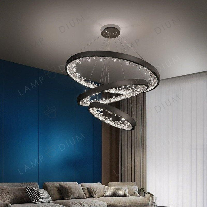 Chandelier UMLON NERO 80