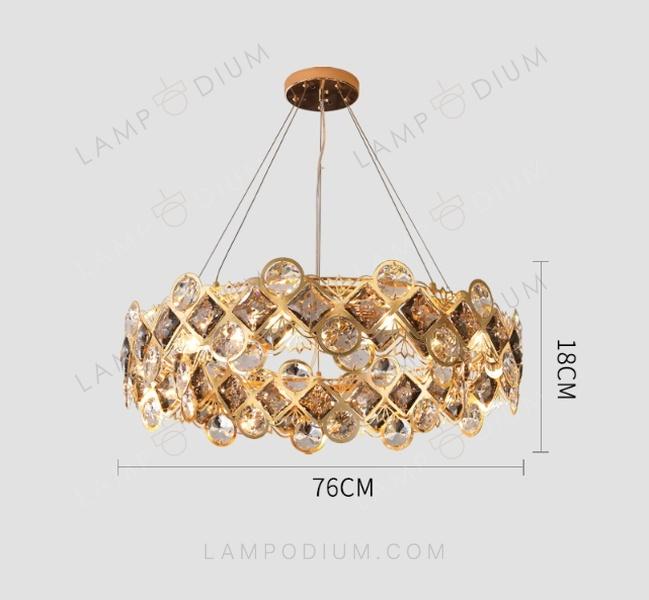 Chandelier APOLLO D'ORO 4