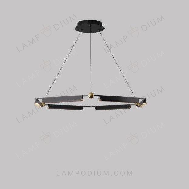 Chandelier TUBO NERO