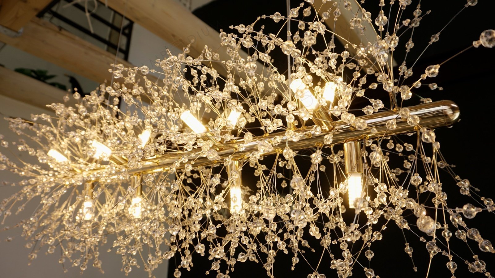 Chandelier CRISTALLO RUGIADA 9