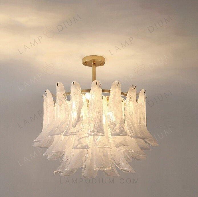 Chandelier CRISTALLO PIUME 9