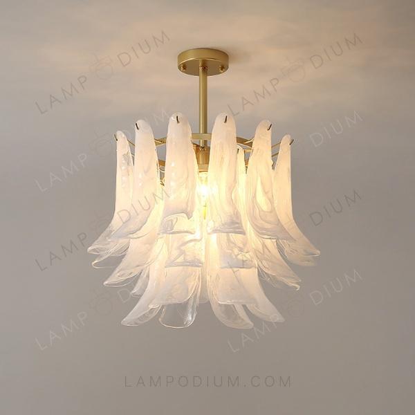 Chandelier CRISTALLO PIUME 9