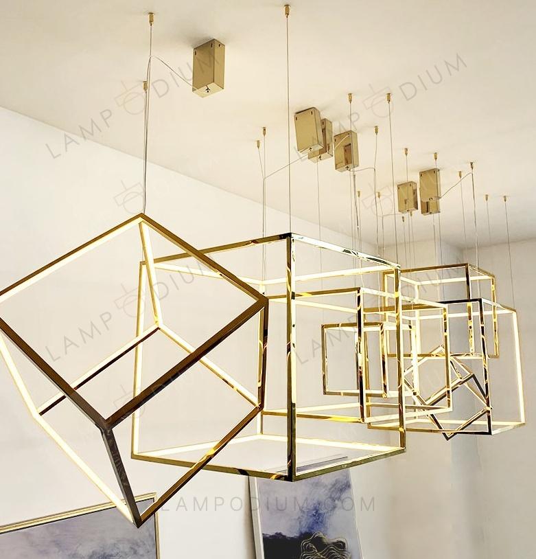 Chandelier CUBO AVIDO