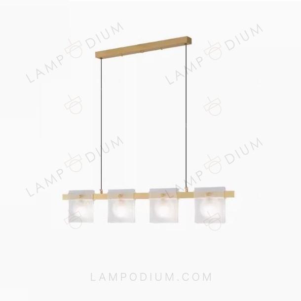 Chandelier LIGHT CARDS QUATTRO