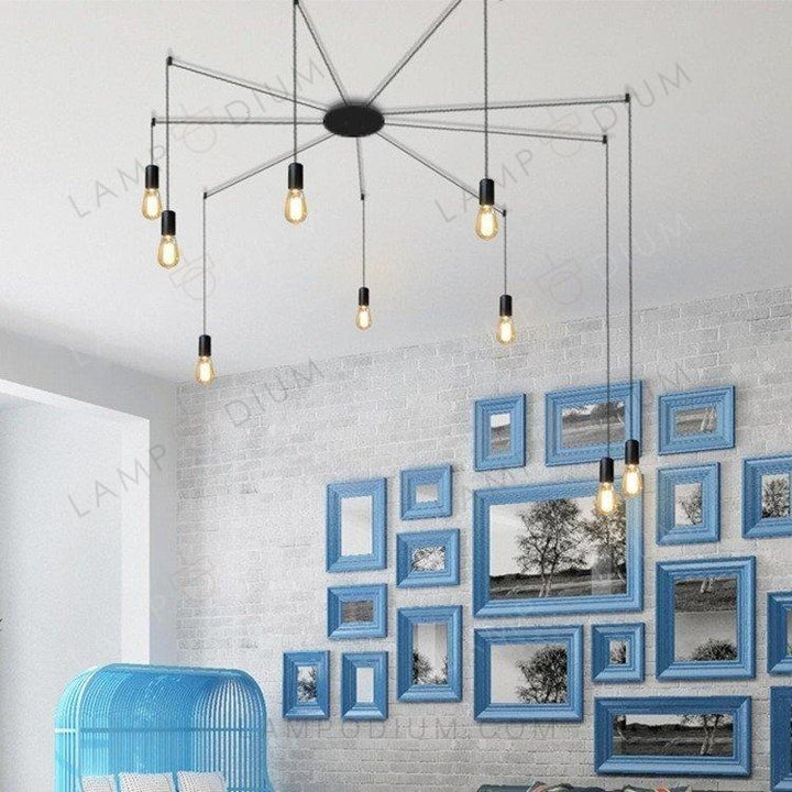 Chandelier LOFT WEB RETRO