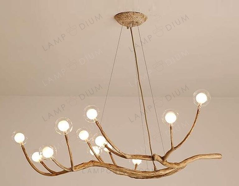 Chandelier BRANCO DI LEGNO 8