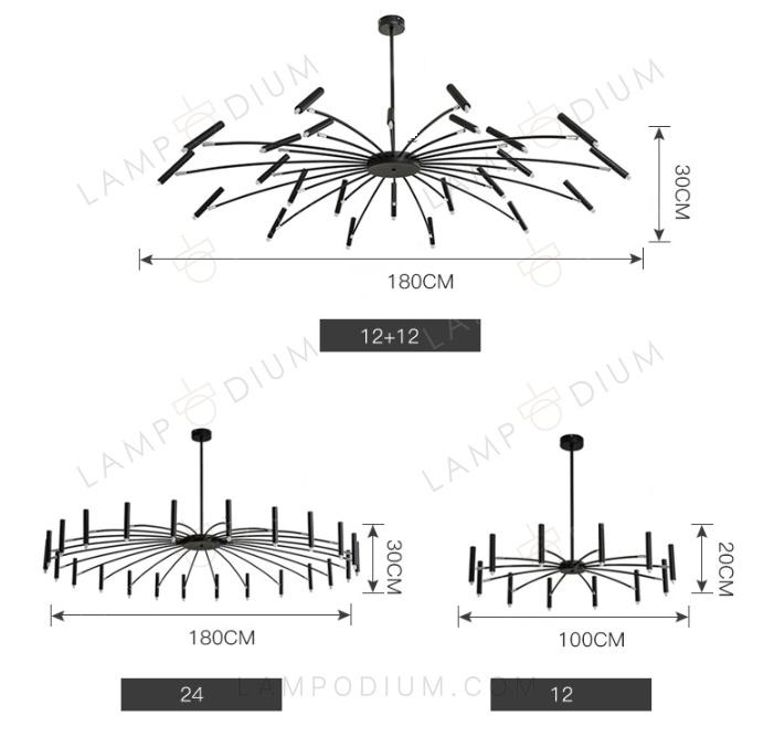 Chandelier LUMINA ARMONIALE