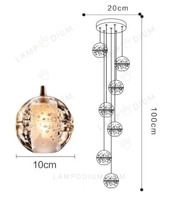 Chandelier LUMINA ARIA 24