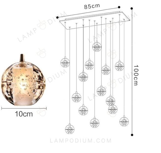 Chandelier LUMINA ARIA 24