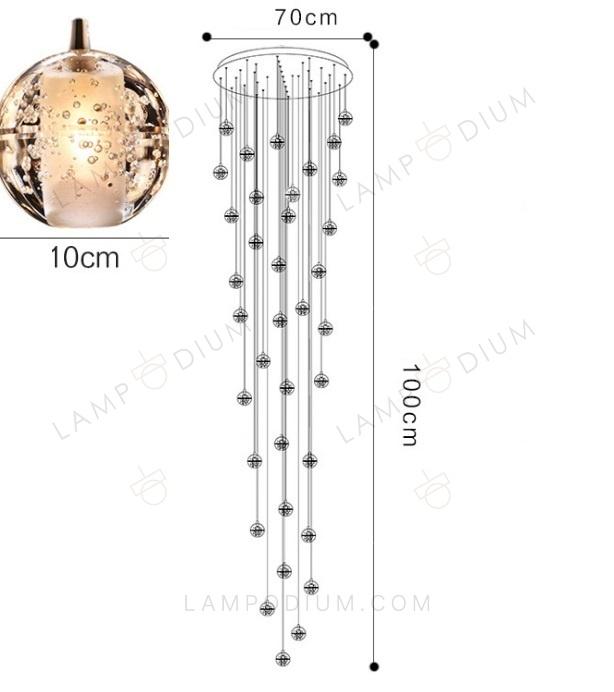 Chandelier LUMINA ARIA 24