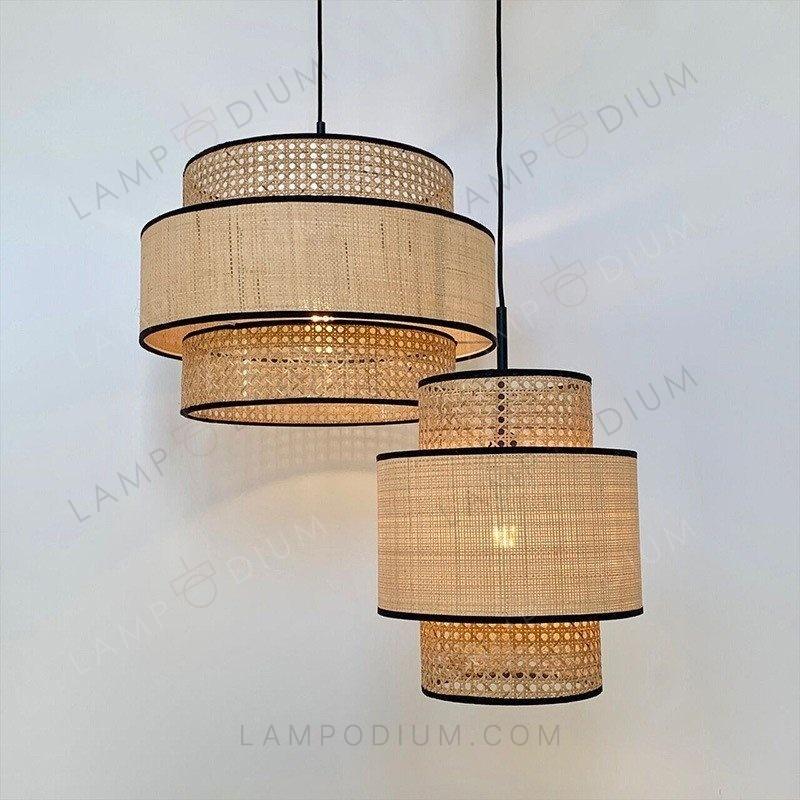 Chandelier BAMBOO WEAV