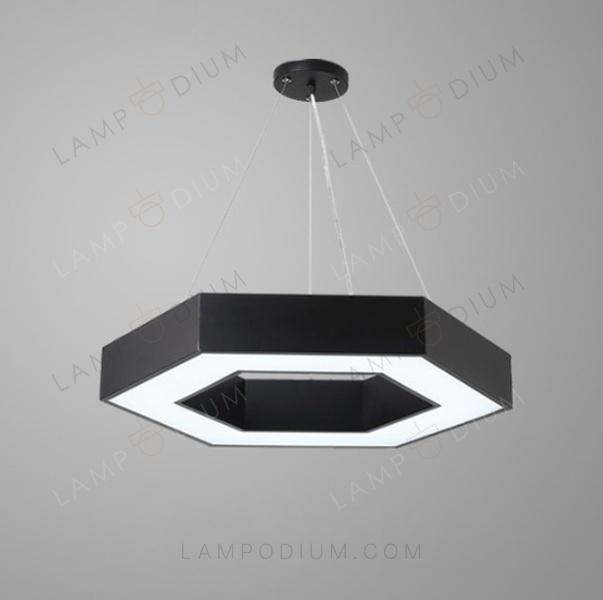 Pendant light VOLARELUNA