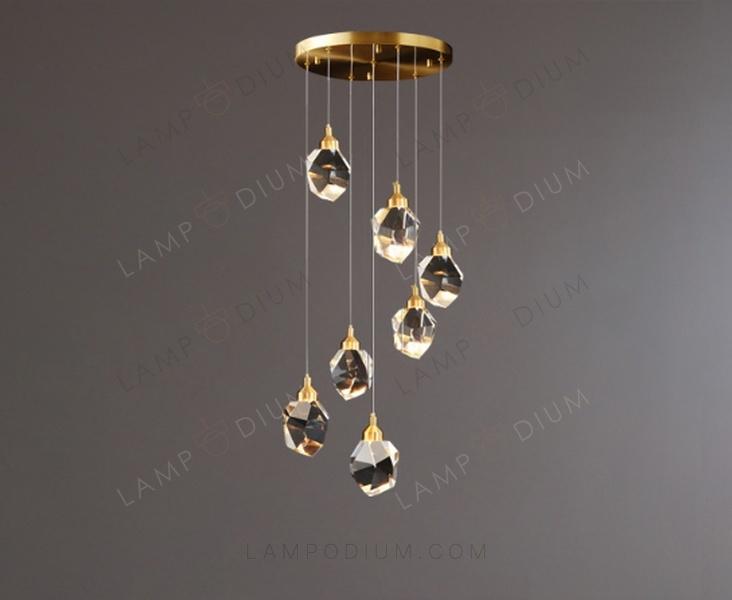 Pendant light DIAMANTE D'ORO 7