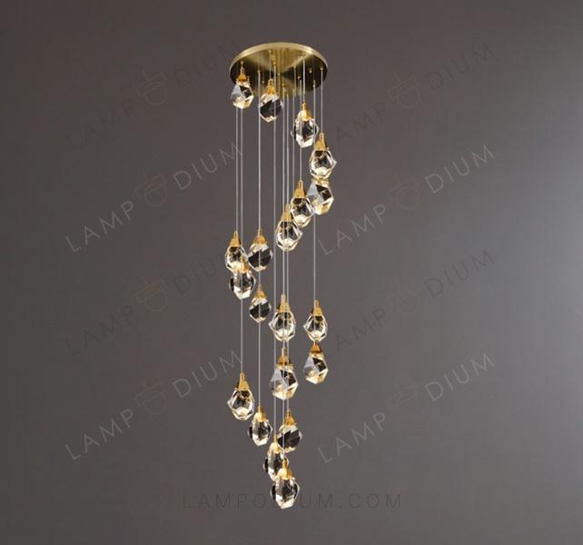 Pendant light DIAMANTE D'ORO 20