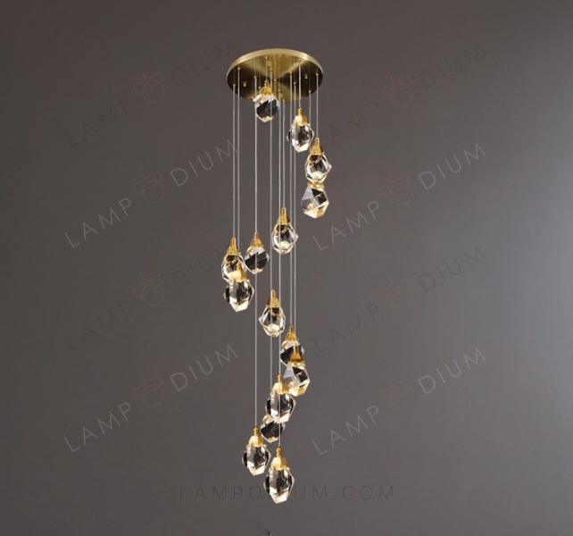 Pendant light DIAMANTE D'ORO 15