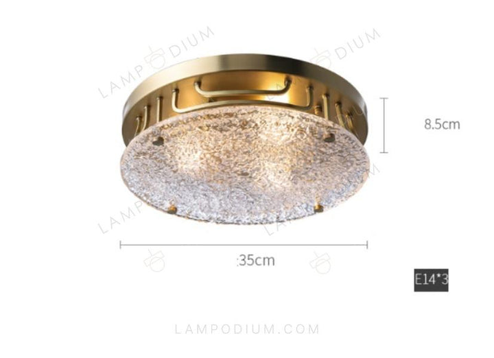 Ceiling light QUARZO B