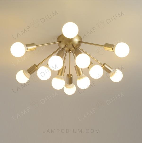 Ceiling light LUCERNA FIORALBA