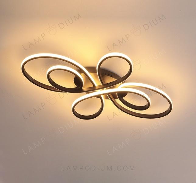 Ceiling light STITCH QUAD