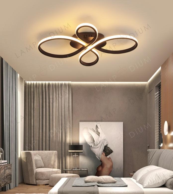 Ceiling light STITCH QUAD