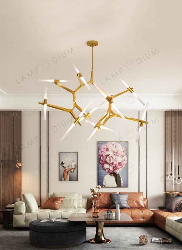 Chandelier LUCE D'ORO SERENO