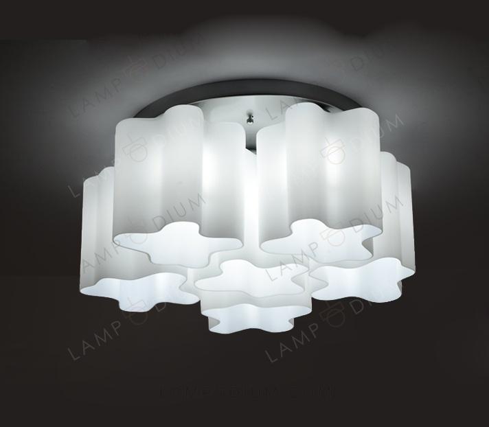 Ceiling light GHIACCIO LUMINOSO