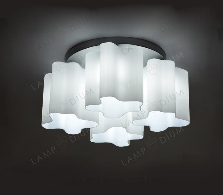 Ceiling light GHIACCIO LUMINOSO