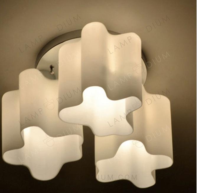 Ceiling light GHIACCIO LUMINOSO