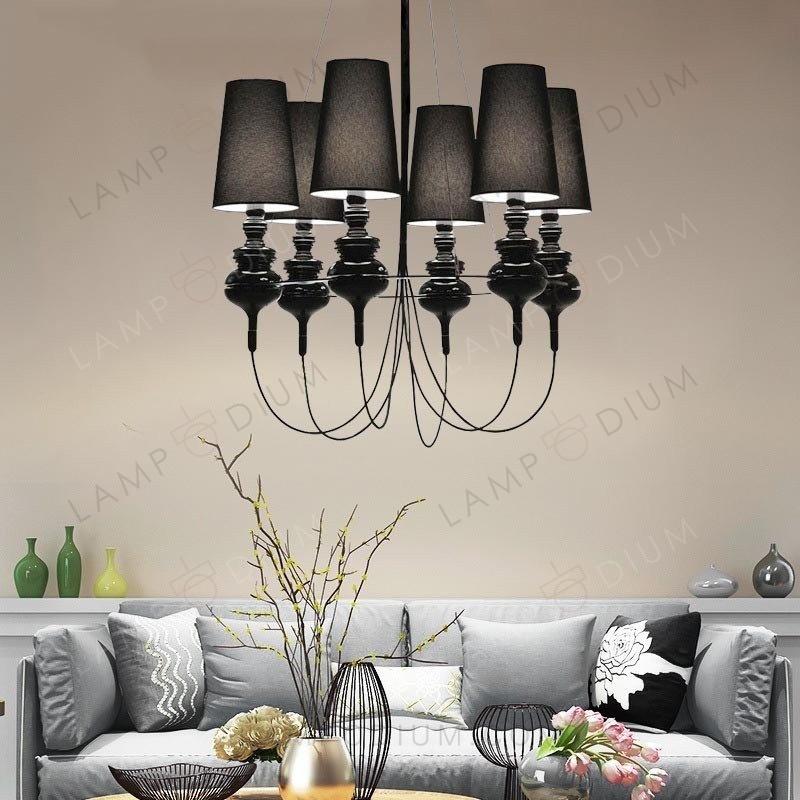 Chandelier LAMPADA NERA CLASSICA 3