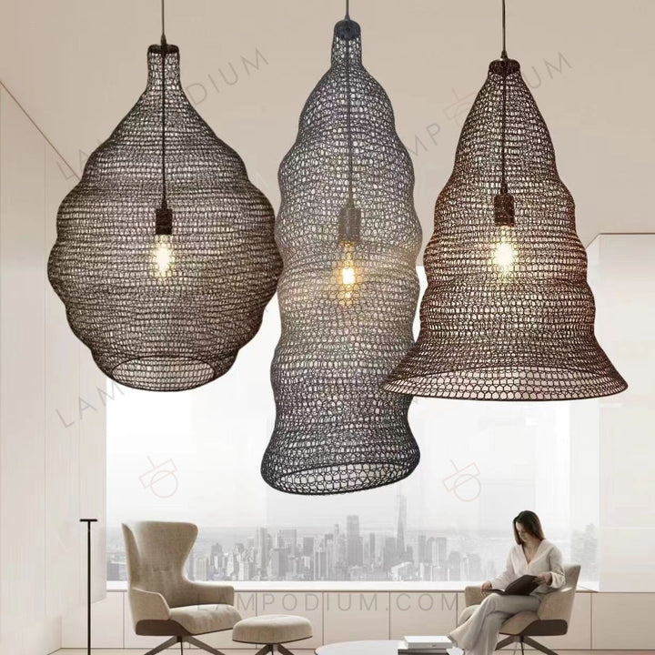 Chandelier METAL RETE C