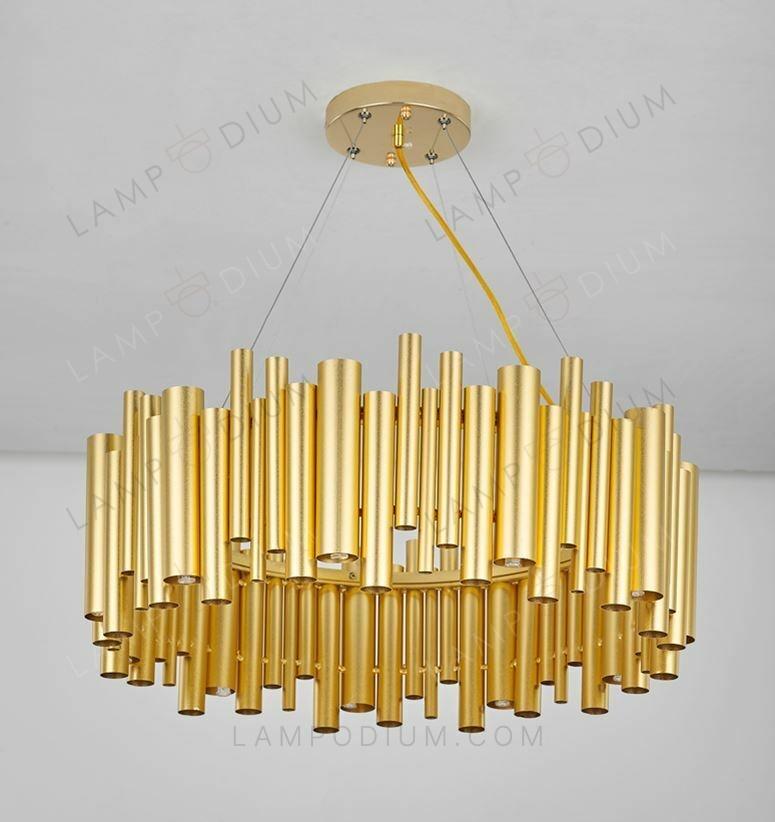 Chandelier GOLDY TUBO