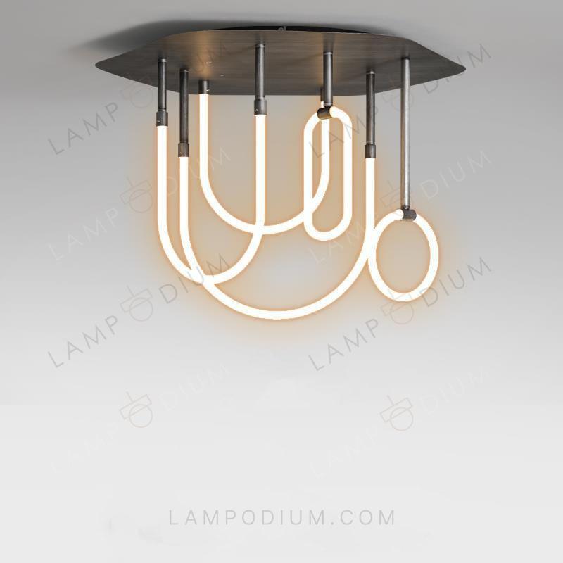 Ceiling light NEON TUBI