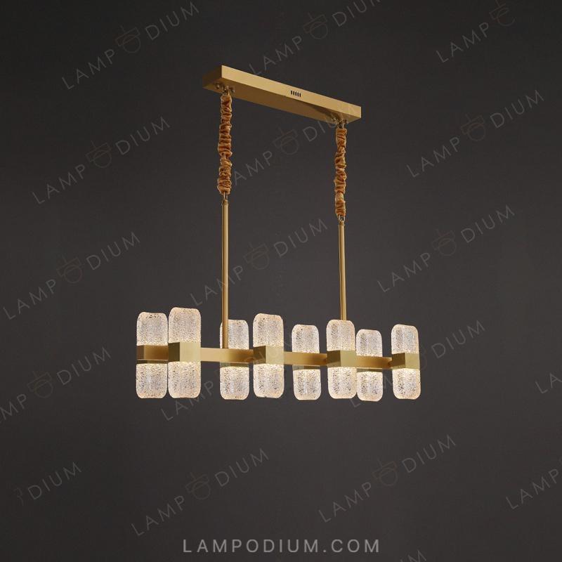 Linear, row luminaire CHARLIN LONG