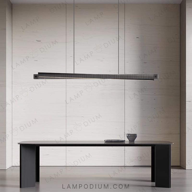 Linear, row luminaire CHIFFA SKEW