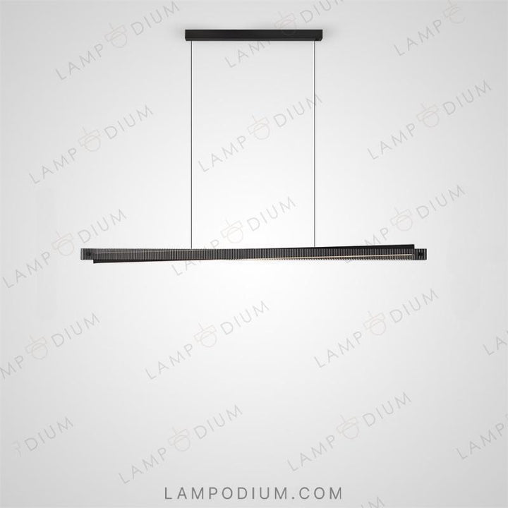 Linear, row luminaire CHIFFA SKEW