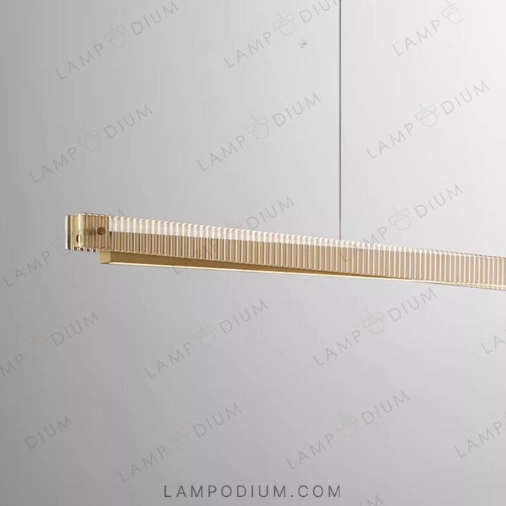 Linear, row luminaire CHIFFA SKEW