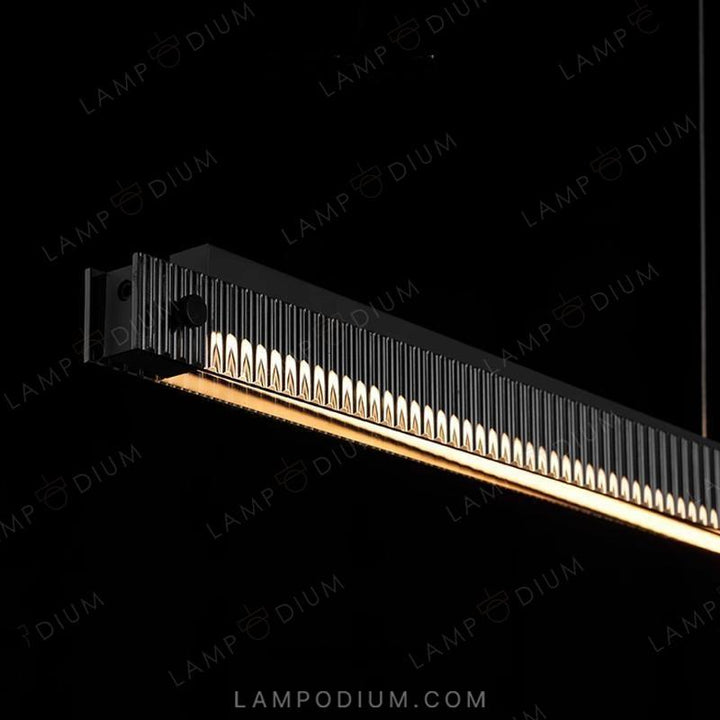 Linear, row luminaire CHIFFA SKEW