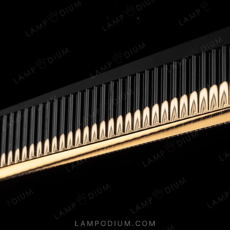 Linear, row luminaire CHIFFA SKEW