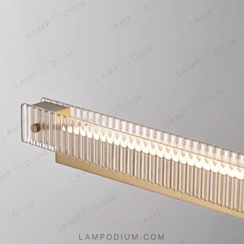 Linear, row luminaire CHIFFA SKEW