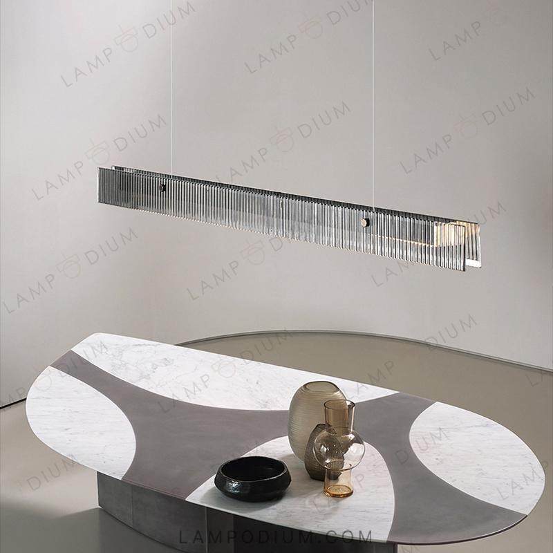 Linear, row luminaire CHIFFA