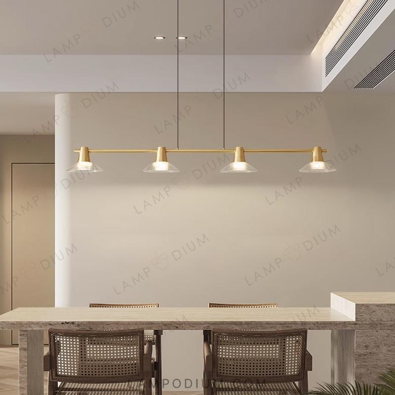 Linear, row luminaire CICLA LONG