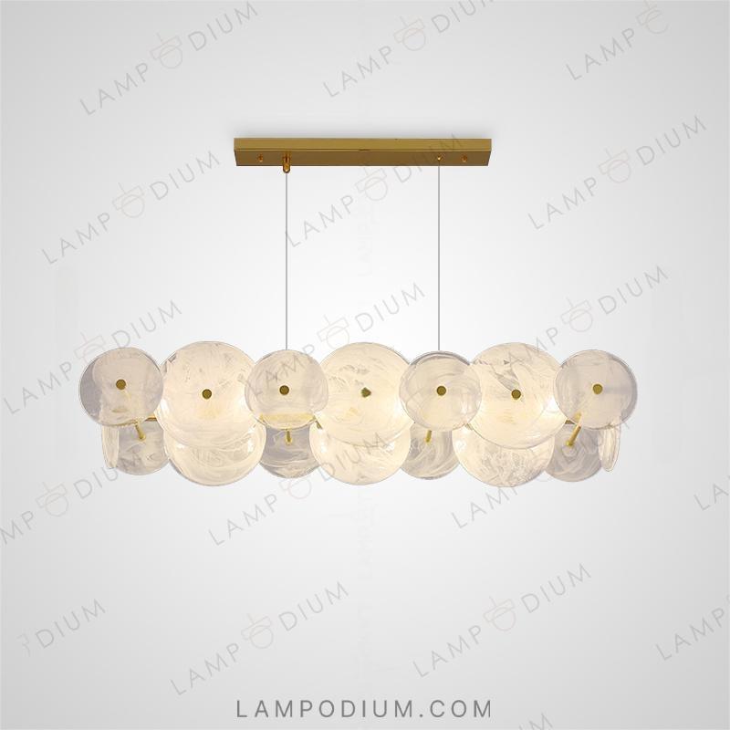 Linear, row luminaire CLARA L WHITE