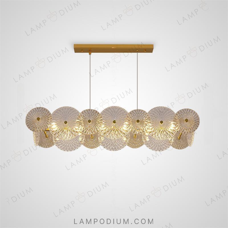 Linear, row luminaire CLARA L