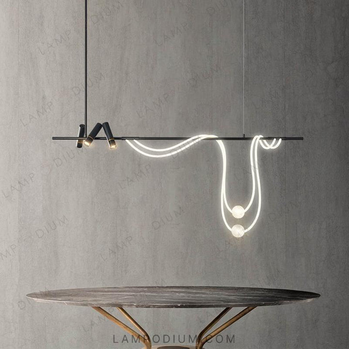 Linear, row luminaire CLEMENS