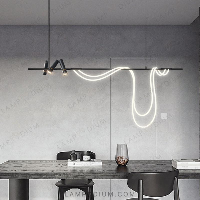 Linear, row luminaire CLEMENS